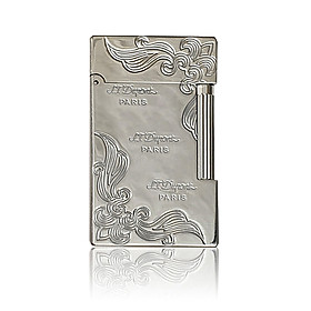 Mua Hộp Quẹt Bật Lửa Ga Đá D22T Họa Tiết Hình Hoa Văn Khắc Chữ Tuyệt Đẹp