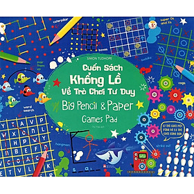 Cuốn Sách Khổng Lồ Về Trò Chơi Tư Duy - Big Pencil And Paper Games Pad