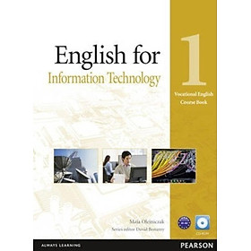 Sách - English for IT Level 1 Coursebook and CD-Rom Pack by Maja Olejniczak (UK edition, paperback)