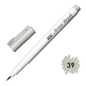 Bút lông đầu cọ viết calligraphy Marvy Artist Brush 1100 - Ash Grey (39)