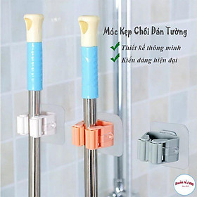 Mua Móc dán tường Cao Cấp kẹp giữ cây lau nhà   móc treo chổi chịu lực 6kg