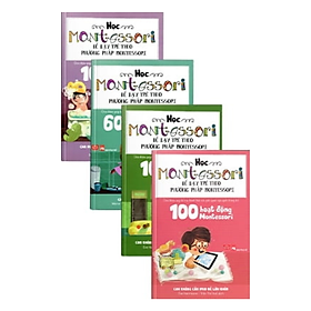 Hình ảnh Combo Học Montessori Để Dạy Trẻ Theo Phương Pháp Montessori (Trọn Bộ 4 Cuốn)