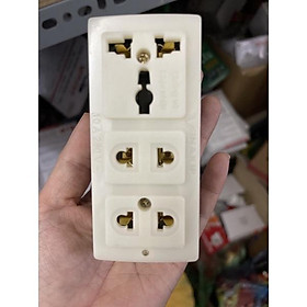 Mua Ổ cắm 2 ngả (ổ cắm đôi) đa năng K3 Vinakip