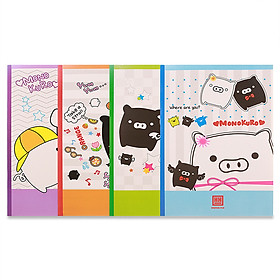 Vở 4 ly ngang 100 trang South Star Monokuro Boo 0751 (15 quyển)