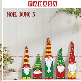 Set Gỗ Dựng Tường - Trang Trí Giáng Sinh - 70 x 15 x 10 cm - Bách Mộc 5