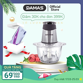 Máy Xay Thịt 2 Lưỡi Dao Kép DAMAS KF-260 (2 Lít - 300W) - Hàng Chính Hãng