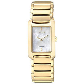 Đồng Hồ Nữ Citizen Dây Thép Không Gỉ EG2973-55D - Mặt Xà Cừ