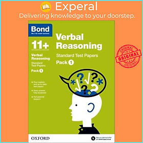 Sách - Bond 11+: Verbal Reasoning: Standard Test Papers: For 11+ GL assessment a by Frances Down (UK edition, paperback)