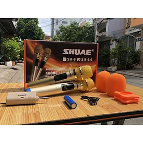 Mua Micro không dây cao cấp Shuae MS6.6 (Bộ 2 micro)
