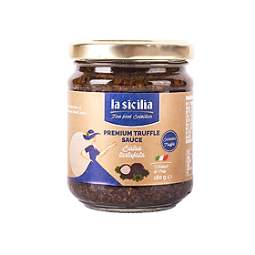 Tặng Công Thức - Sốt Nấm Cục -Truffle Sauce La Sicilia Chuyên Nấu Món Ý 180g