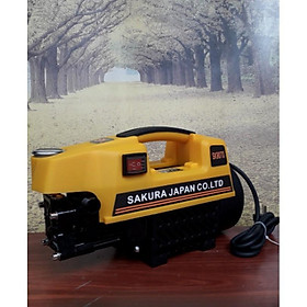 Máy rửa xe sakura áp lực cao - Hàng công ty - Tặng bình xịt tuyết FREESHIP