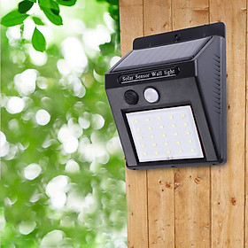 Mua Đèn Led Chiếu Sáng Chống Nước Năng Lượng Mặt Trời Có Cảm Biến Chuyển Động 20 LED