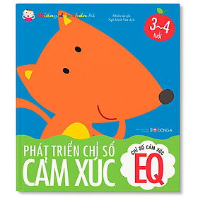 Sách Miếng Dán Thần Kì - Phát Triển Chỉ Số Cảm Xúc - Chỉ Số Cảm Xúc EQ - 3 - 4 Tuổi (Tái Bản)