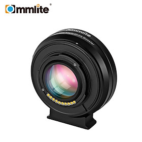 Commlite CM-EF-FX Booster 0.71x Focal Reducer Electronic Auto Focus Lens Mount Adapter Compatible with Canon EF/EF-S