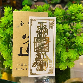 Mua Linh phù dán điện thoại VƯỢNG TÀI GIÀU CÓ phong thủy may mắn linh phù dán điện thoại đẹp lung linh