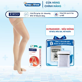 Vớ y khoa đùi JOBST UltraSheer - Siêu Mỏng hỗ trợ điều trị giãn tĩnh mạch chân