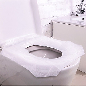 Mua Miếng lót bồn cầu/ Đệm ngồi  dùng một lần cho bà mẹ sau sinh hoặc đi du lịch (gói 10 miếng)