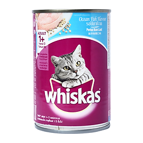 Thức Ăn Cho Mèo Whiskas Vị Cá Biển 400G