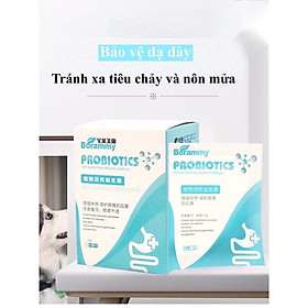 Men vi sinh, tiêu hóa cho chó mèo Borammy Probiotics phòng ngừa, hỗ trợ điều trị các bệnh đường ruột