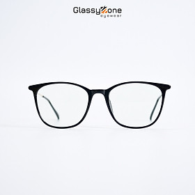 Gọng kính cận, Mắt kính giả cận nhựa dẻo Form vuông Nam Nữ Abby- GlassyZone