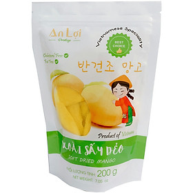 XOÀI SẤY DẺO AN LỢI 200G (SOFT DRIED MANGO)