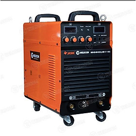 MÁY HÀN BÁN TỰ ĐỘNG MIG500 J8110  CHỨC NĂNG CO2 QUE, ĐẦU CẤP DÂY RỜI CÓ