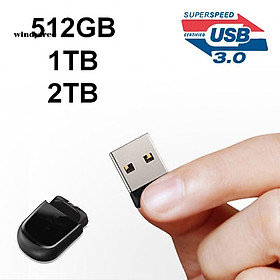 Ổ đĩa USB flash 3.0 tốc độ cao 512GB 1TB 2TB nhỏ