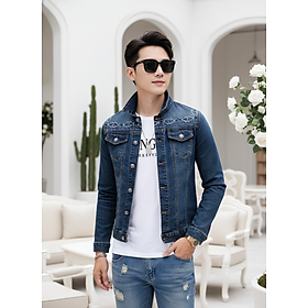 Aó khoác Jean Nam Titishop AKN293