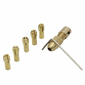 Mua Bộ đầu kẹp chế máy khoan mini cầm tay từ motor trục 3.17mm 7 chi tiết