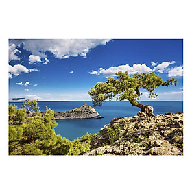 Tranh Dán Tường Thác Nước 3D WN092