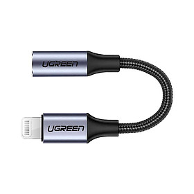 Mua Cáp Lightning ra AUX 3.5mm Chuẩn MFi Hỗ trợ Mic đàm thoại Cao Cấp UGREEN US211