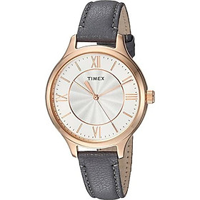 Timex Women's Peyton Leather Strap Watch