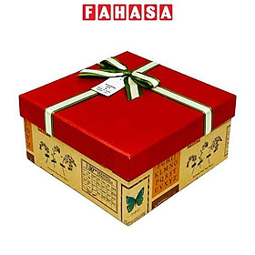 Hộp Quà Cao Cấp Có Nơ - Nắp Rời - Size 18 x 18 x 9 cm - Linh Lan V1809ORI-V2 - Mẫu 14
