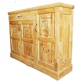 Mua Tủ giày dép gỗ thông 1m