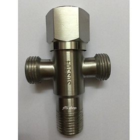 Mua Van khoá inox 304 giảm áp lực nước 2 đầu ra(Xám)