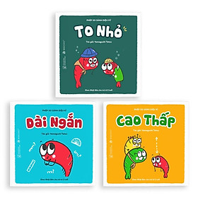 [Download Sách] Sách Ehon - Combo 6 cuốn Vương quốc trái cây và Phép so sánh diệu kỳ - Dành cho trẻ từ 0 - 3 tuổi