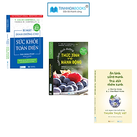(Tái bản) Combo 3 cuốn: Sách Sức Khoẻ Toàn Diện + Thức Tỉnh và Hành Động + Ăn Lành Sống Mạnh