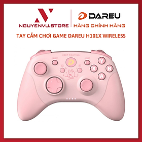 Tay cầm chơi game không dây DareU H101X Wireless - Hàng chính hãng