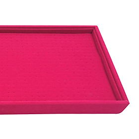 Velvet Multifunction Jewelry Display Tray Necklace Ring Organizer Earrings Showcase Storage Box