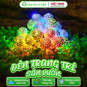 Mua Đèn trang trí năng lượng mặt trời Dây đèn Ma-roc  tích kiệm điện  bóng siêu sáng  chống thấm nước - DA3086