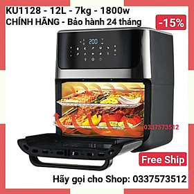 Mua KUCHEN - Nồi chiên không dầu KU1128 - Nồi Chiên Làm Từ Thép Không Gỉ Theo Công Nghệ Đức - Nồi Chiên Thông Minh