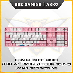 Mua Bàn phím cơ AKKO 3108 World Tour Tokyo (108 nút / AKKO Switch v3) - Hàng chính hãng lỗi 1 đổi 1 trong 12 tháng