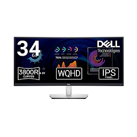 Màn hình Cong DELL P3424WE 34 inch WQHD IPS 60Hz 5ms - Hàng Chính Hãng