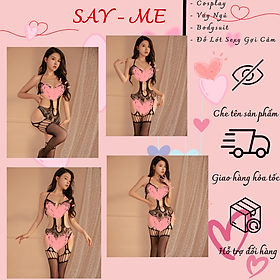Bộ Bodysuit Lưới Toàn Thân Xẻ Đáy Táo Bạo, Tôn Dáng Tối Đa Và Khơi Gợi Sự Quyến Rũ Tự Nhiên C045