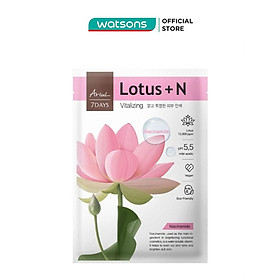 Mặt Nạ Ariul 7Days Lotus + Niacinamide Hoa Sen Sáng Mịn Da & Đầy Sức Sống