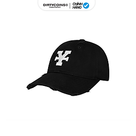 Nón dirtycoins y logo cap - black