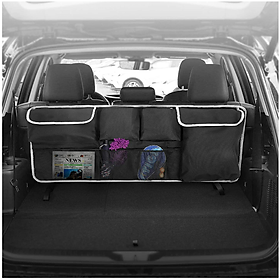 Hộp đựng đồ phía sau xe hơi phổ biến Hộp 6 túi Treo Túi lưu trữ