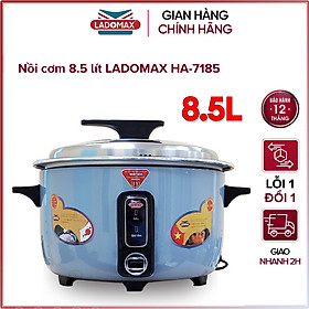 Mua Nồi cơm điện công nghiệp nắp rời 8.5 lít Ladomax HA-7185 - Hàng chính hãng