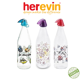 Mua Bộ 3 Chai Thủy Tinh Đựng Nước Herevin Decor 1L - HECH111601-205