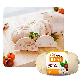 Chả lụa  bì Japfa Best 500g từ thịt sạch 3F, dai giòn sựt sựt, an toàn cho sức khỏe